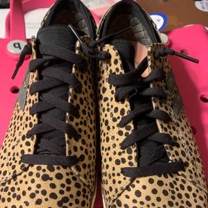 Leopard print Dr Scholl’s sneakers